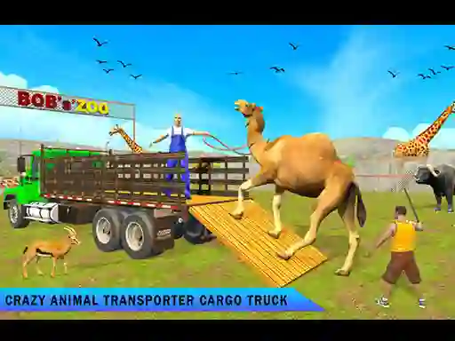 Lojë Zoo Animal Transport Game në internet