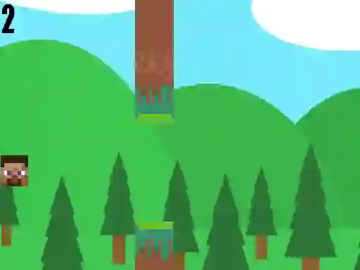 Lojë MC Flappy Steve në internet