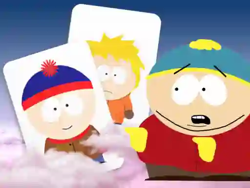 Lojë South Park memory card match në internet