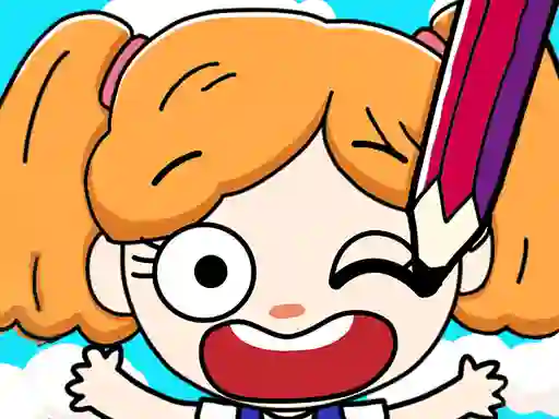 Lojë Draw Happy Puzzle në internet