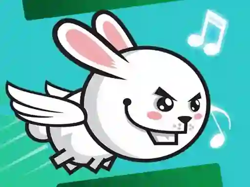 Lojë Flappy Angry Rabbit në internet