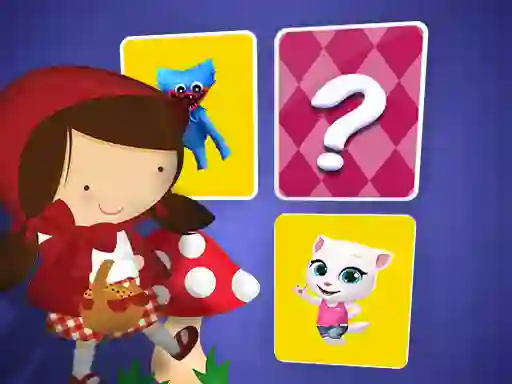Lojë Little Red Riding Hood Memory Card Match në internet