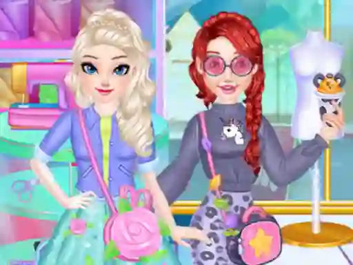 Lojë Fashion Princess Sewing Clothes në internet