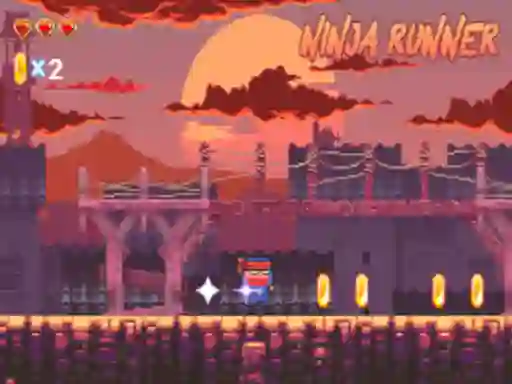 Lojë Ninja Runner në internet