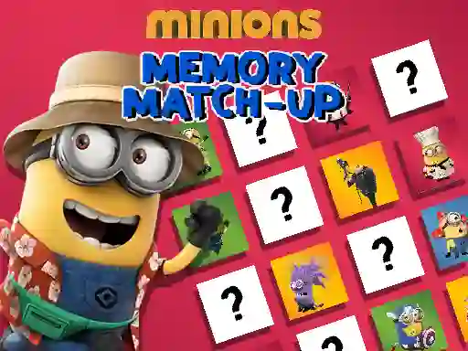 Lojë Minions Memory Match Up në internet