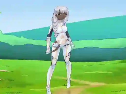 Lojë Fantasy Anime Dress Up në internet