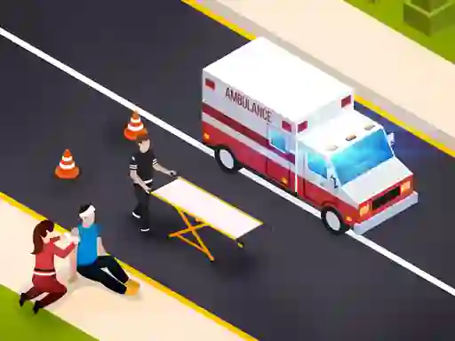 Lojë Ambulance Simulator në internet