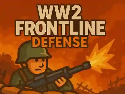 Lojë WW2 Frontline Defense në internet