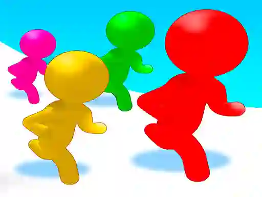 Lojë Stickmen Color Run Switch në internet