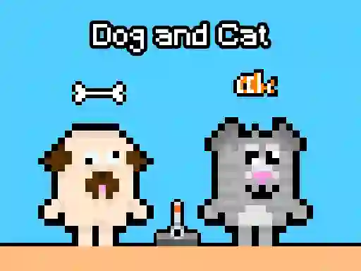Lojë Dog and Cat në internet