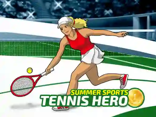 Lojë Tennis Hero në internet
