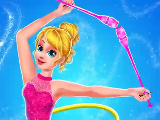 Lojë Gymnastics Games for Girls Dress Up në internet