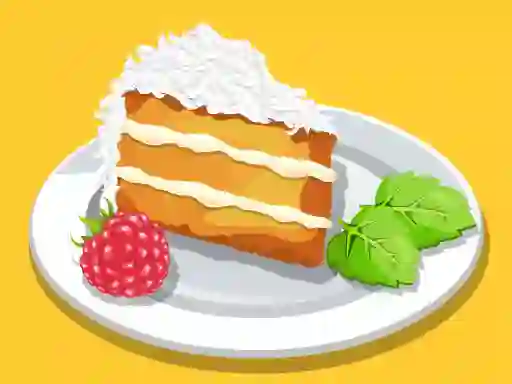 Lojë Almond coconut cake në internet