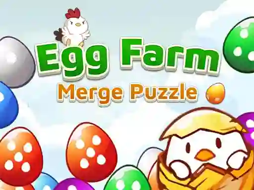 Lojë Egg Farm Merge Puzzle në internet