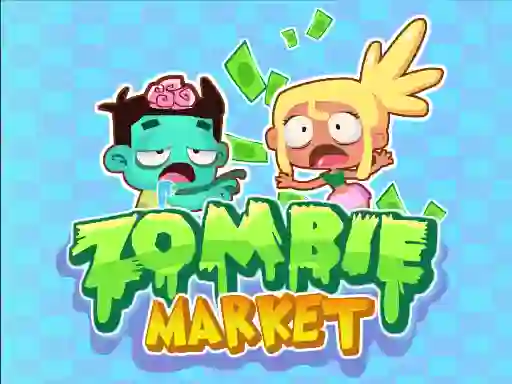 Lojë Zombies Market në internet