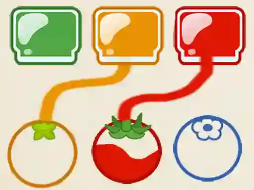 Lojë Pick Color Paint Fruits në internet