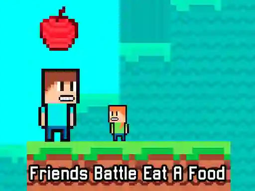 Lojë Friends Battle Eat A Food në internet