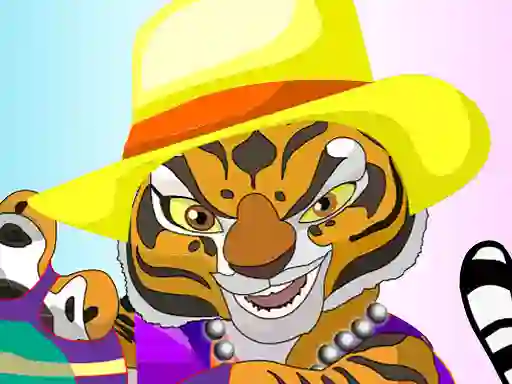 Lojë Kung Fu Panda Master Tigress në internet