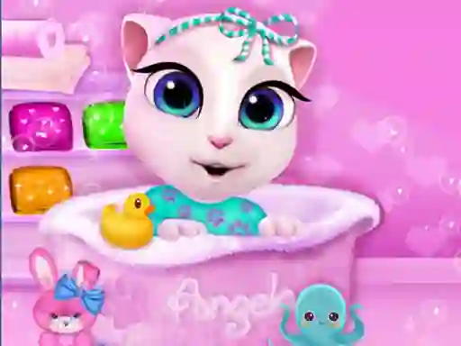 Lojë Baby Angela Bathing Time në internet