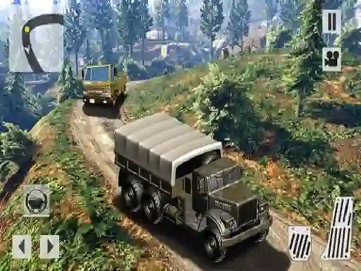 Lojë US OffRoad Army Truck Driver në internet