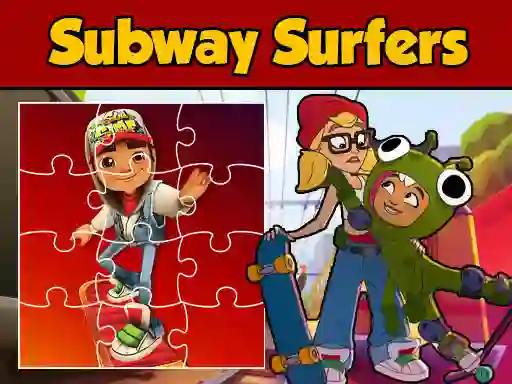 Lojë Subway Surfers Puzzle në internet