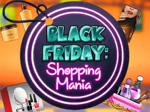 Lojë Black Friday: Shopping Mania në internet