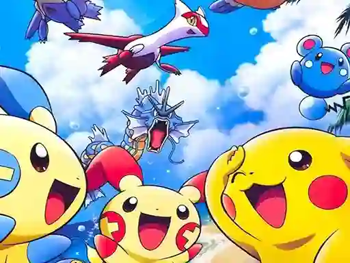 Lojë Pokemon Slide në internet