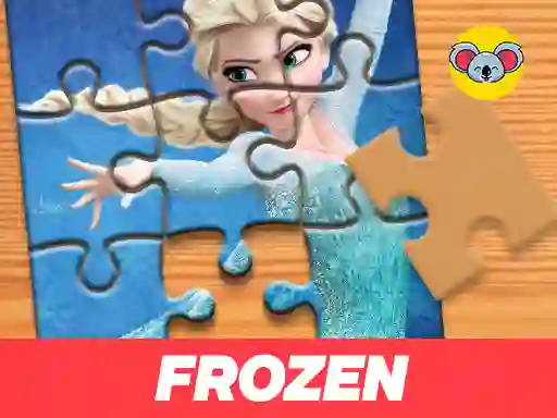 Lojë Frozen Jigsaw Puzzle Planet në internet