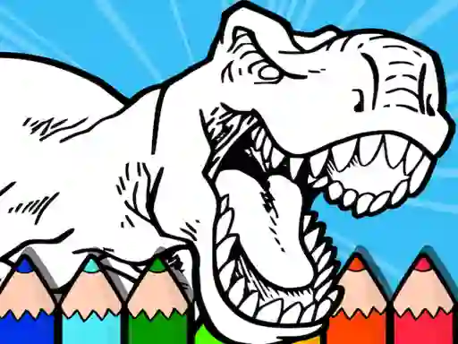 Lojë Coloring Dinos For Kids në internet