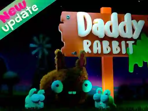 Lojë Daddy Rabbit Zombie Farm në internet