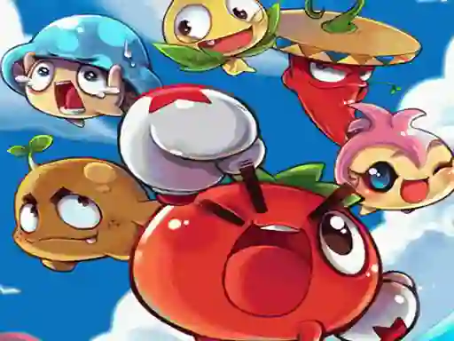 Lojë Fruit vs Monster në internet