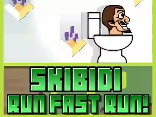 Lojë Skibidi Run Fast Run! në internet