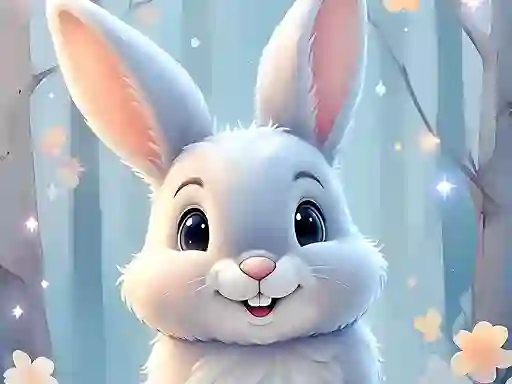 Lojë Easter Bunny Coloring Book në internet