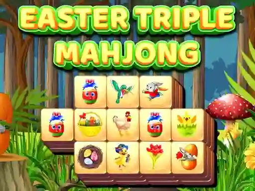 Lojë Easter Triple Mahjong në internet