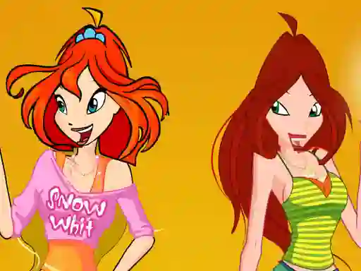 Lojë Bloom and Flora Dress Up në internet