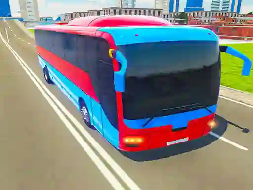 Lojë Simple Bus Driving Simulator në internet