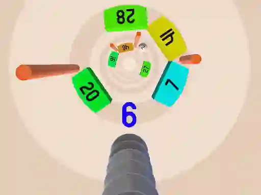 Lojë Snake vs Balls në internet