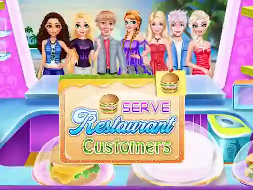 Lojë Serve Restaurant Customers në internet