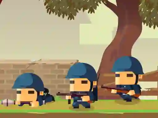 Lojë Army Block Squad në internet
