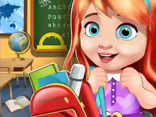 Lojë My School Doll House Games në internet