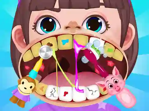 Lojë Baby Hospital Dentist Caring në internet