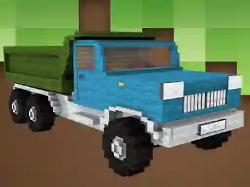 Lojë Minecraft Truck Jigsaw në internet