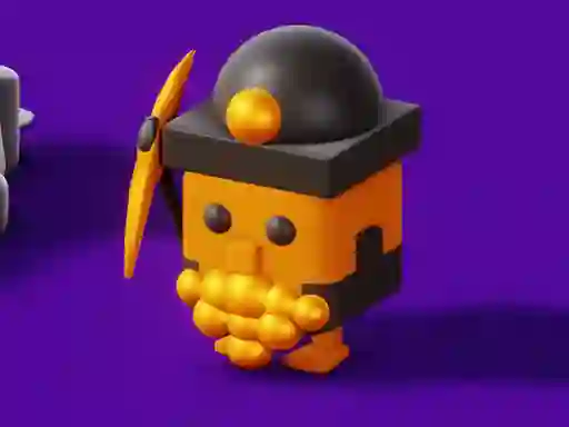 Lojë Crossy Miner në internet