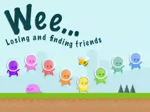 Lojë Weee Losing and finding friends në internet