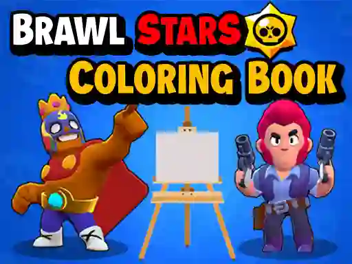 Lojë Brawl Stars Coloring Books në internet