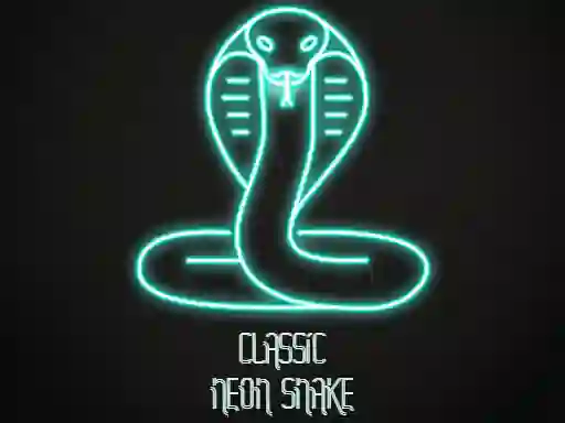 Lojë Classic Neon Snake në internet