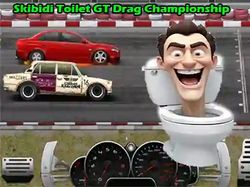 Lojë Skibidi Toilet GT Drag Championship në internet