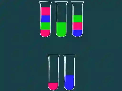 Lojë Water Sorting Color in the bottle në internet