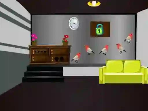 Lojë Grey Checked Room Escape në internet