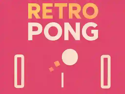Lojë Retro Pong në internet